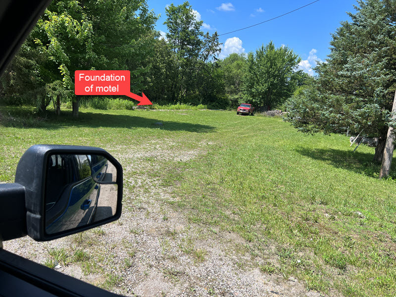 El-Bert-A Motel & Coffee Shop - July 2023 Photo Of Lot (newer photo)